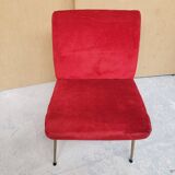 Fauteuil chauffeuse vintage annee 60