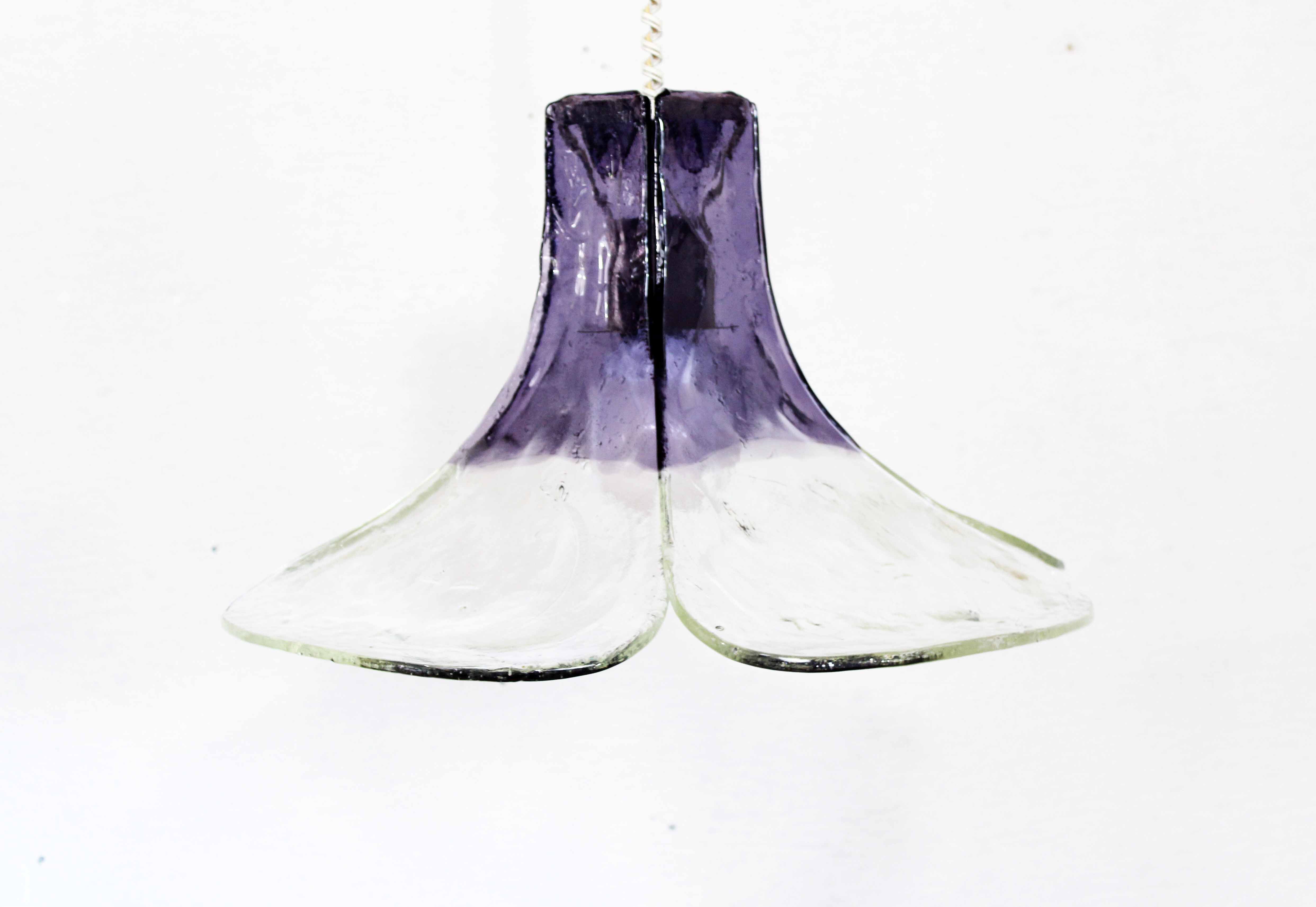 Mazzega chandelier by Carlo Nason in Murano glass