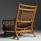 Rattan armchair 1950s vintage