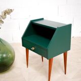 Chevet vintage vert