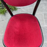 Lot de 6 chaises bistrot à médaillon