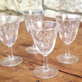Stemmed glasses