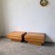Paire de chevets en orme Maison Regain