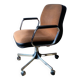 Swivel office chair with casters