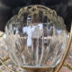 Vintage lantern suspension, Maison Lunel spirit, 50s