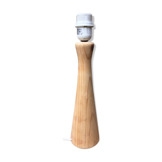 Raw wooden lamp foot