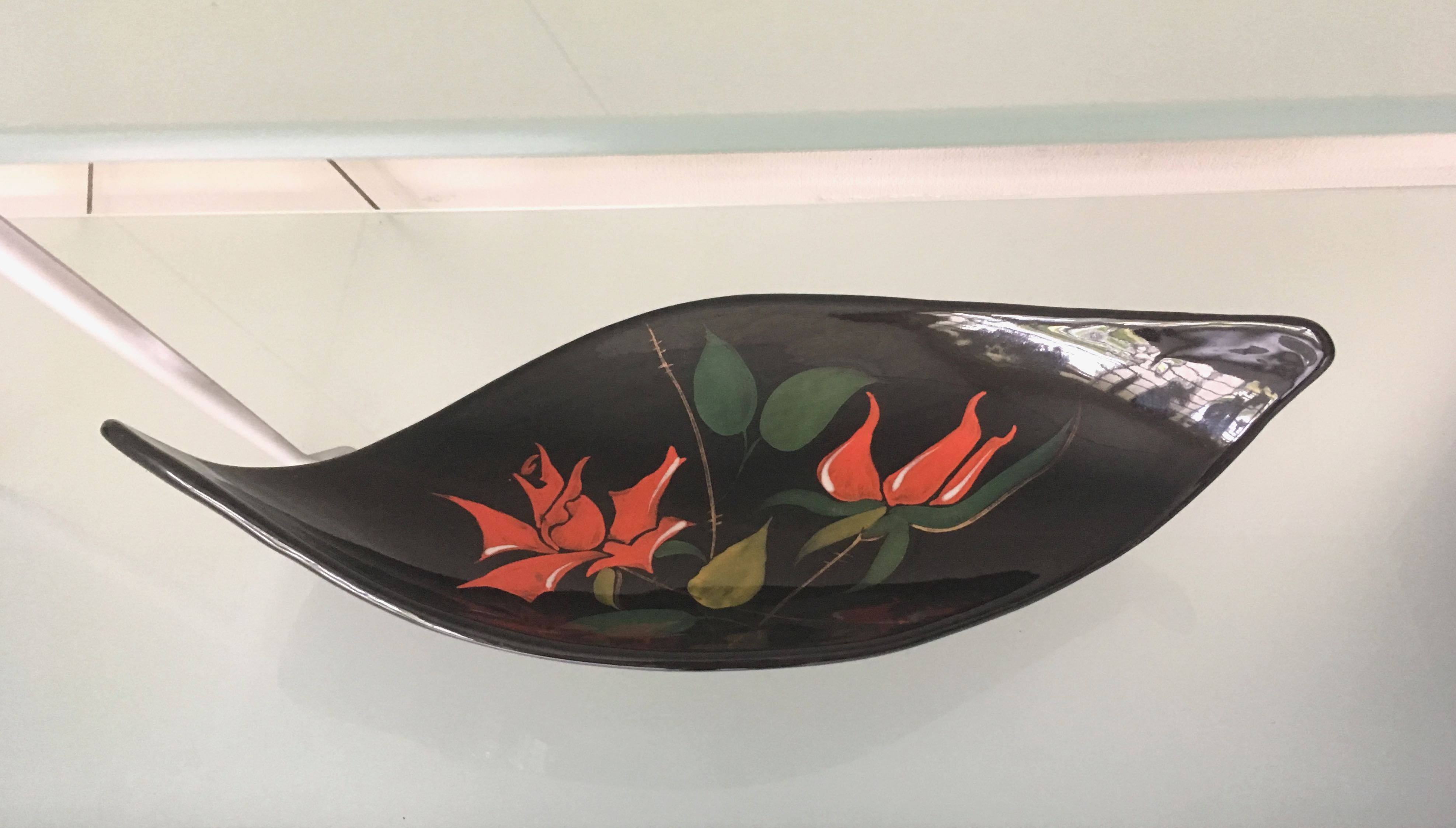 Coupe faïencerie de Longwy 1950