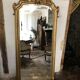 Large golden antique mirror 95x190cm