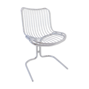 Chaise chromée rima