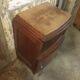 Oak bedside table from the 1930s/1940s.
