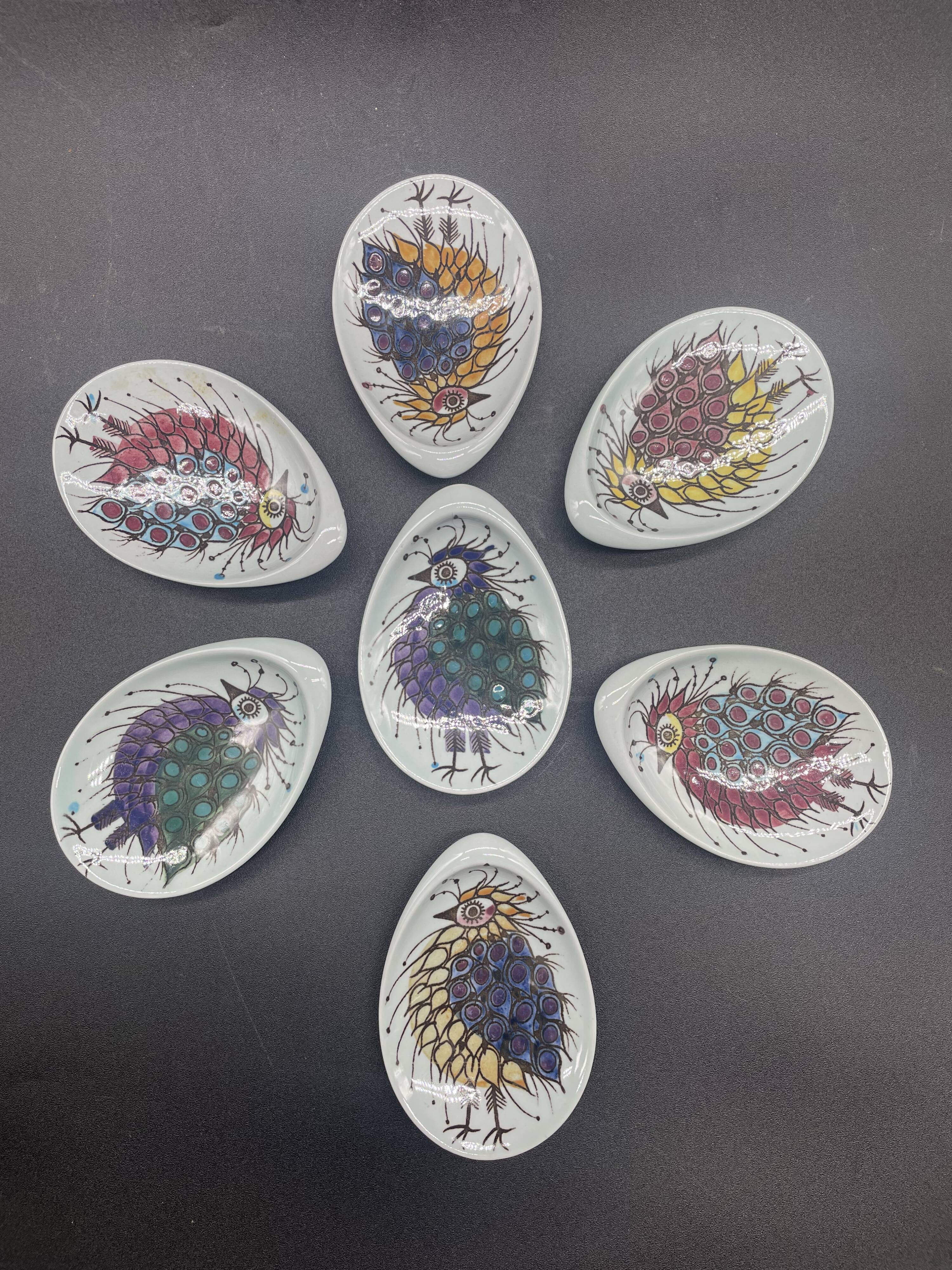 Small Danish dishes, Royal Copenhagen, porcelain – Bing & Grøndahl – 1960