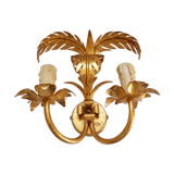 Vintage palm wall lamp