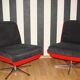 Pair of Dinna Veb Mobel Kombinat armchairs, Germany 1960s