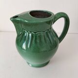 Glazed earthenware pitcher