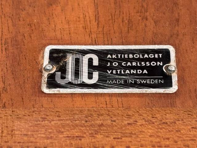 Table basse en teck de Karl-Erik Ekselius - Suède années 60