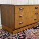 English low chest of drawers by the brand G-Plan in teak from the 1970s.