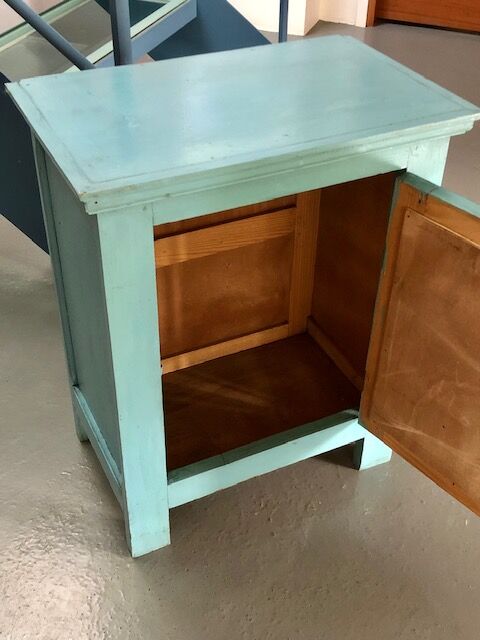 Armoire vitrine de toilette à poser