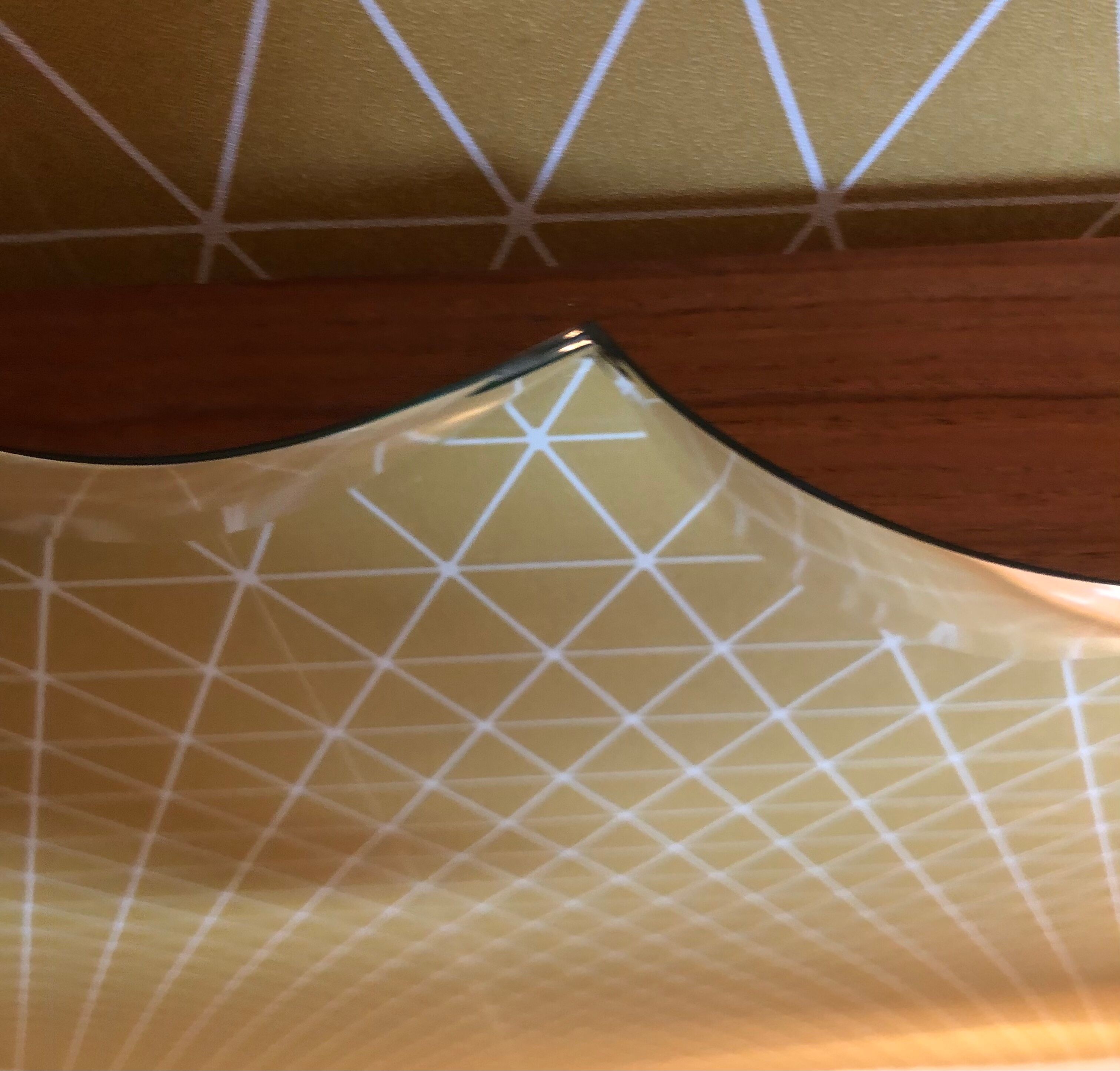 Bevelled and chiseled mirror 60x40cm