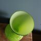 Vase verre opaline vert pomme