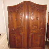 18th century old door pair