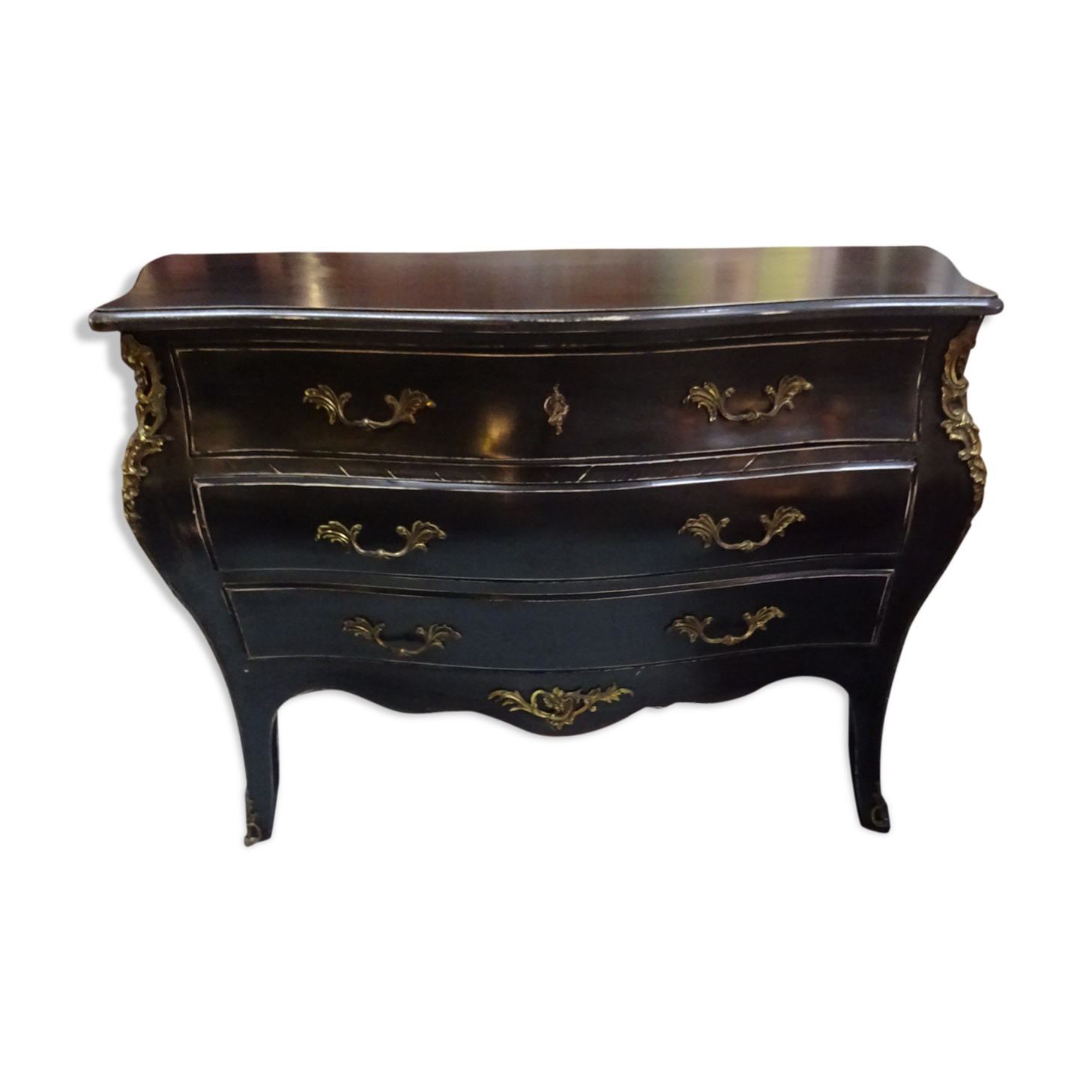 Blackened dresser