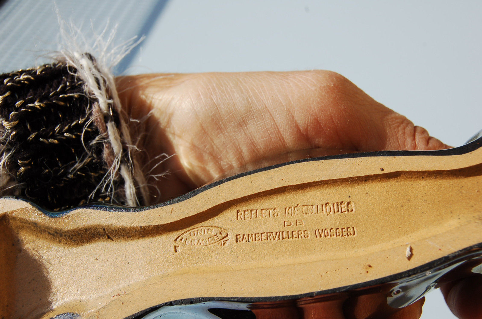 Bougeoirs "flamed sandstone of the Vosges" Rambervillers