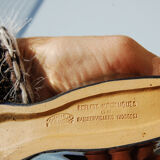 Bougeoirs "flamed sandstone of the Vosges" Rambervillers