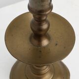 17th-Century Belgian Bronze Candlestick in Renaissance Style