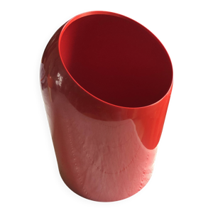 Poubelle à papier rouge