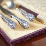 800 Silver Standard Silverware Set, 1930s, Set of 3
