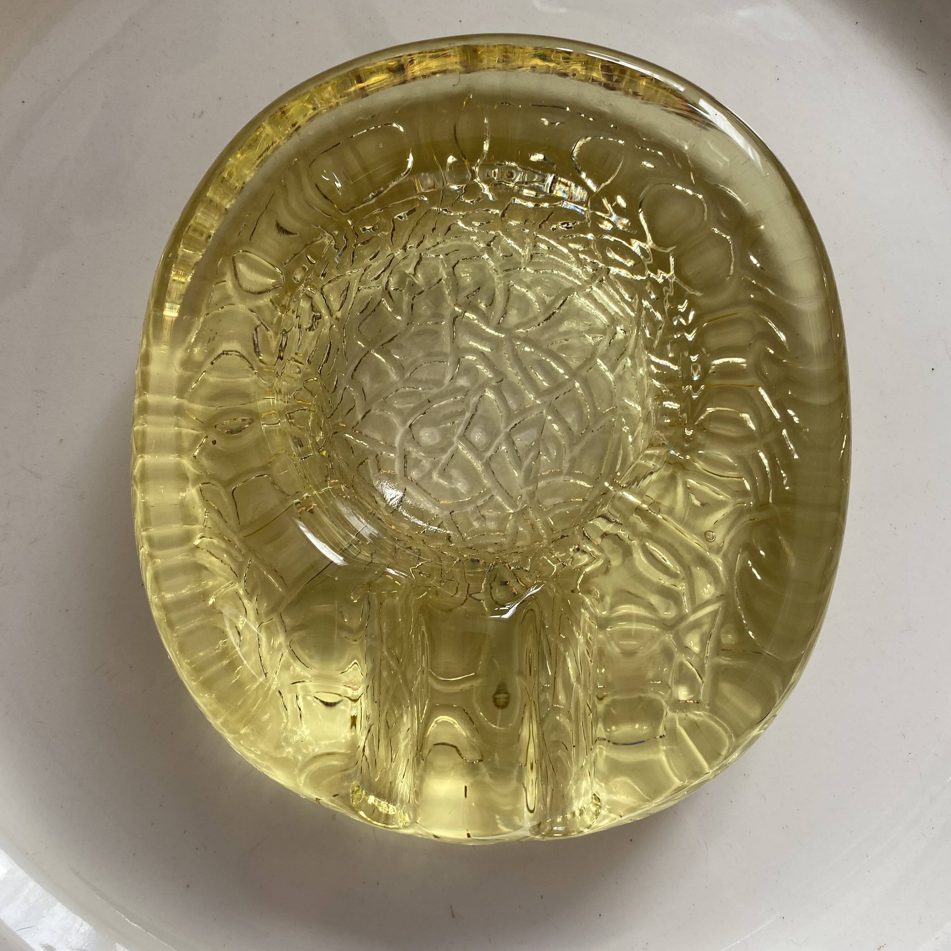 Vintage Murano glass ashtray