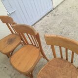 Chaises bistrot anciennes