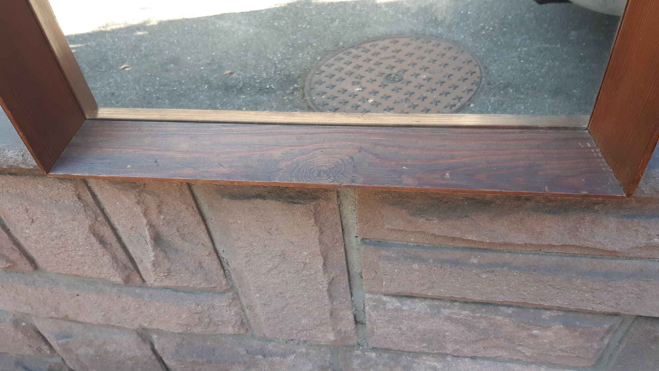 Vintage mirror- 123x43cm