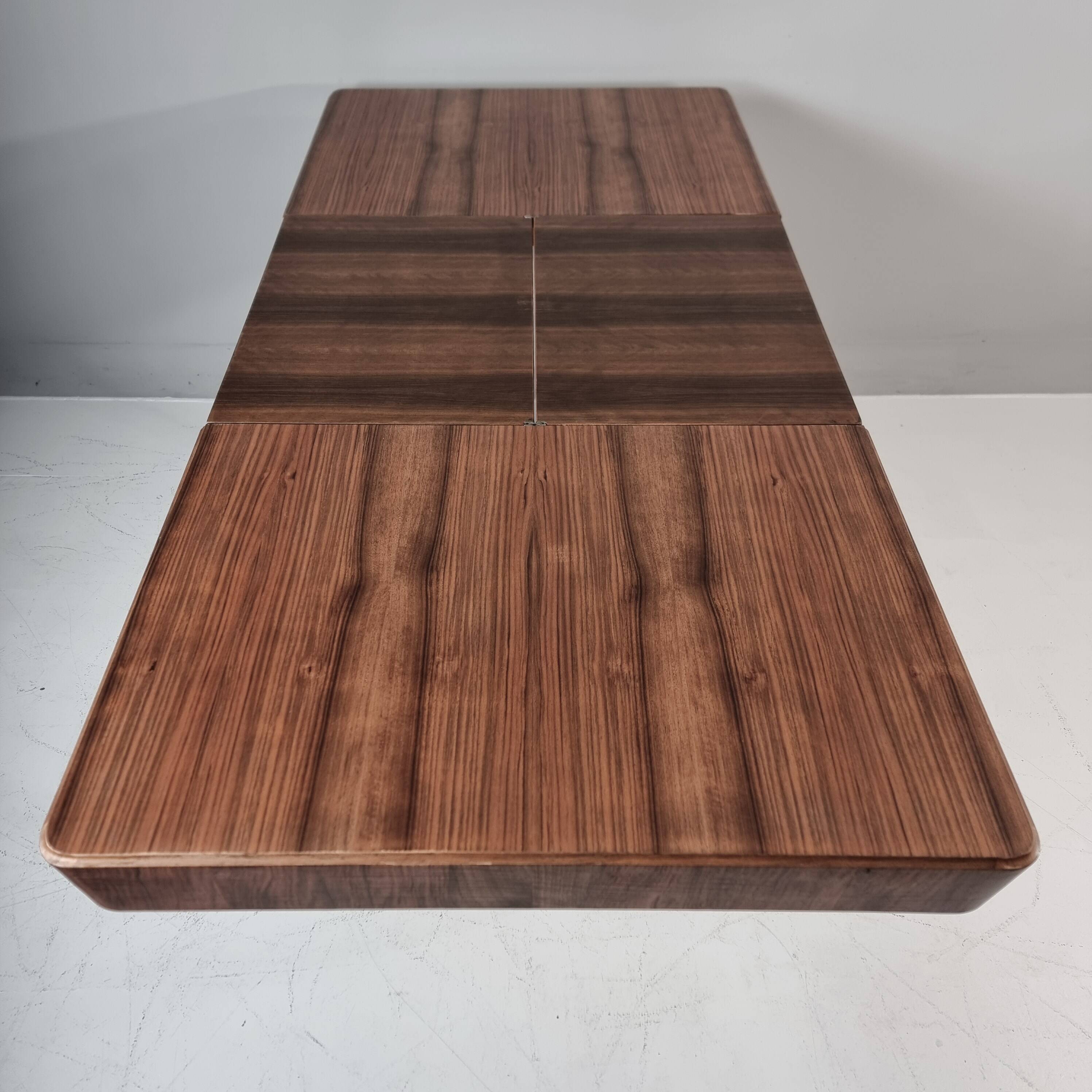 Art Deco Dining Table in Walnut, 1960s
