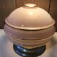 Vintage powder pink ceiling lamp