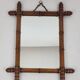 Bamboo mirror 42*53 cm vintage