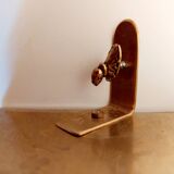 Paire d'appliques anciennes en laiton