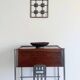 Pair of Antique French Wrought Iron Door Window Grilles – Sculptural Wall Decor