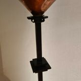 Wrought iron standing chandeliers