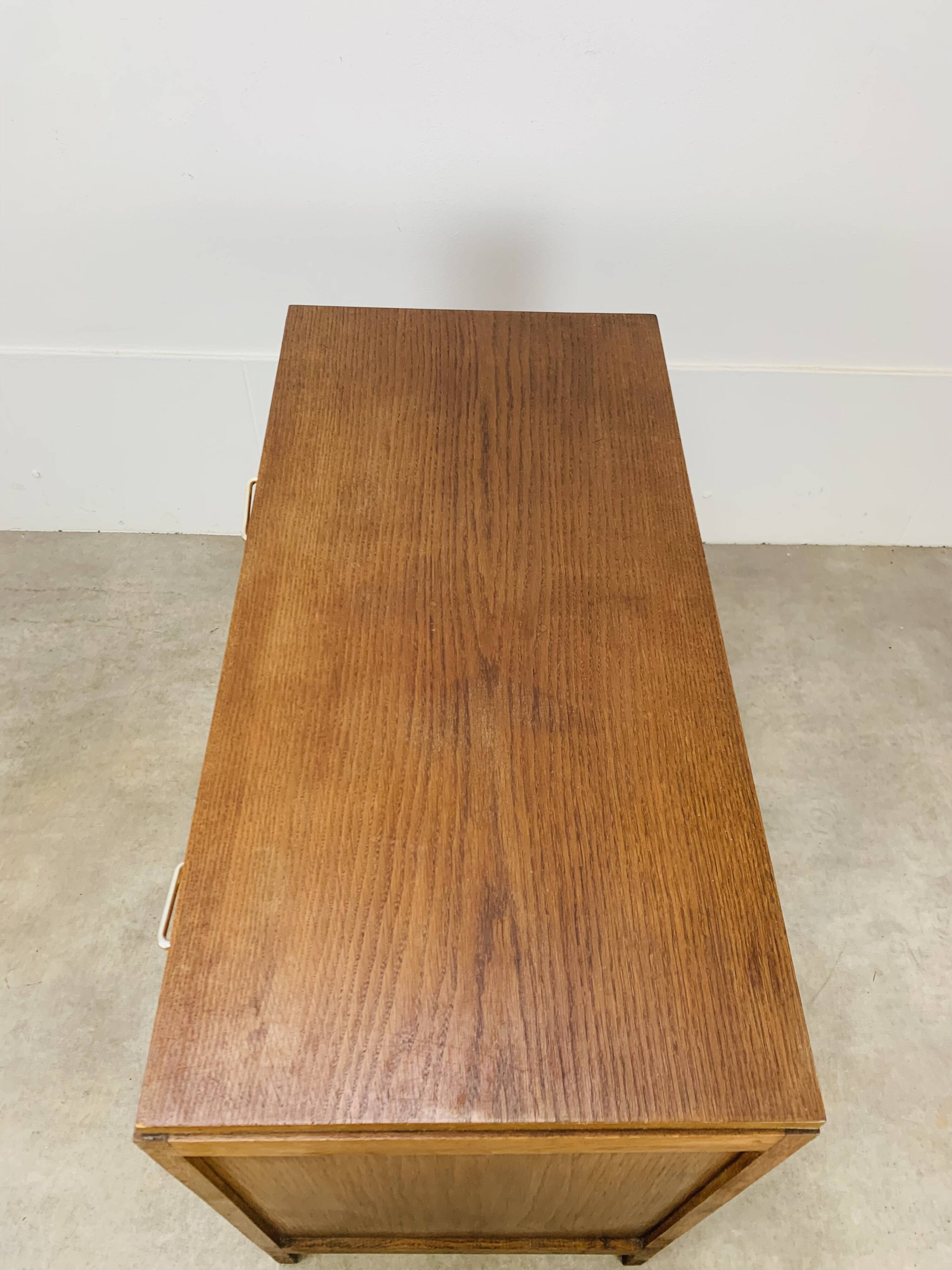 Commode pieds compas années 50, vintage