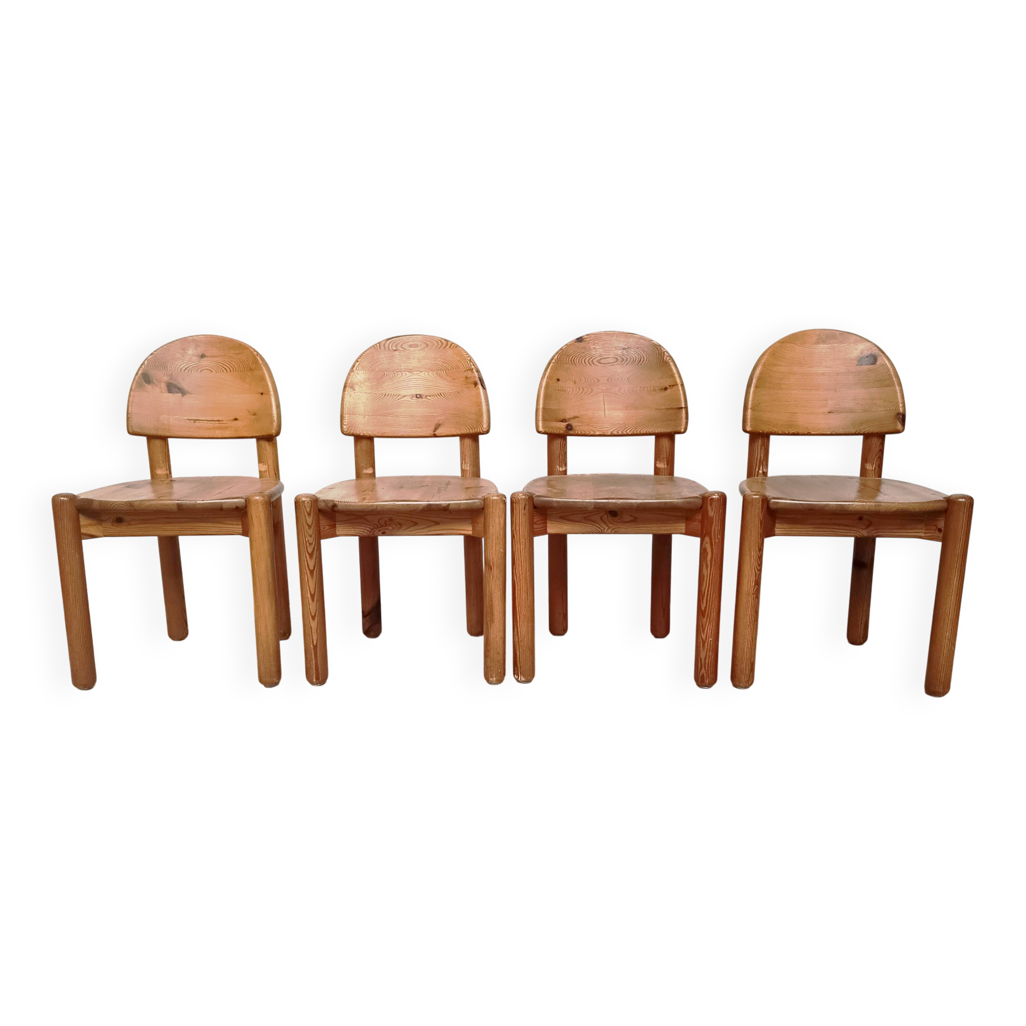 4 chairs Rainer Daumiller, 1980