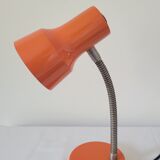 Flexible desk lamp orange