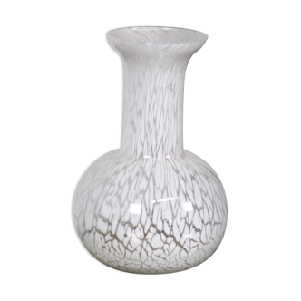 Harlequin Murano glass vase