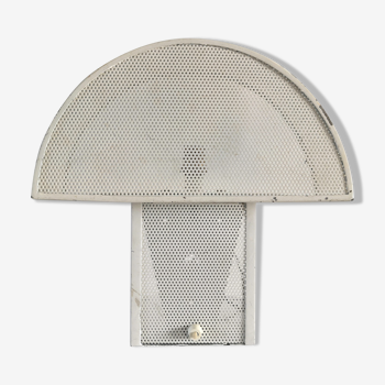 Applique champignon en métal perforé design années 60