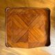 Inlaid bedside table