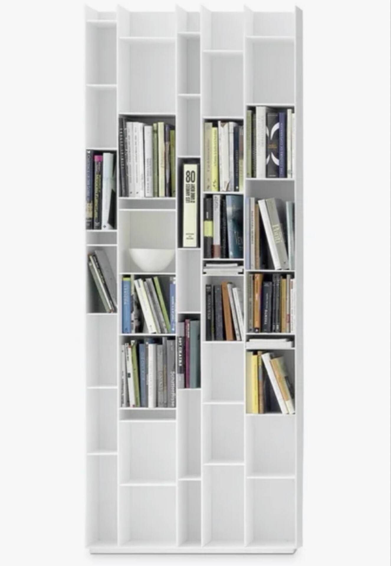 Bibliothèque Random 5C éditée par MDF Italia, dessinée par Neuland Ind