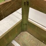 Vintage perrier crate