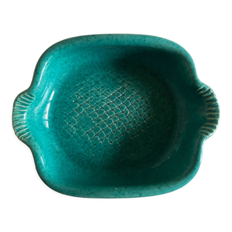 Empty ceramic fish pocket Vallauris 1960