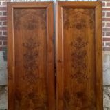 Ancienne paire de portes armoire