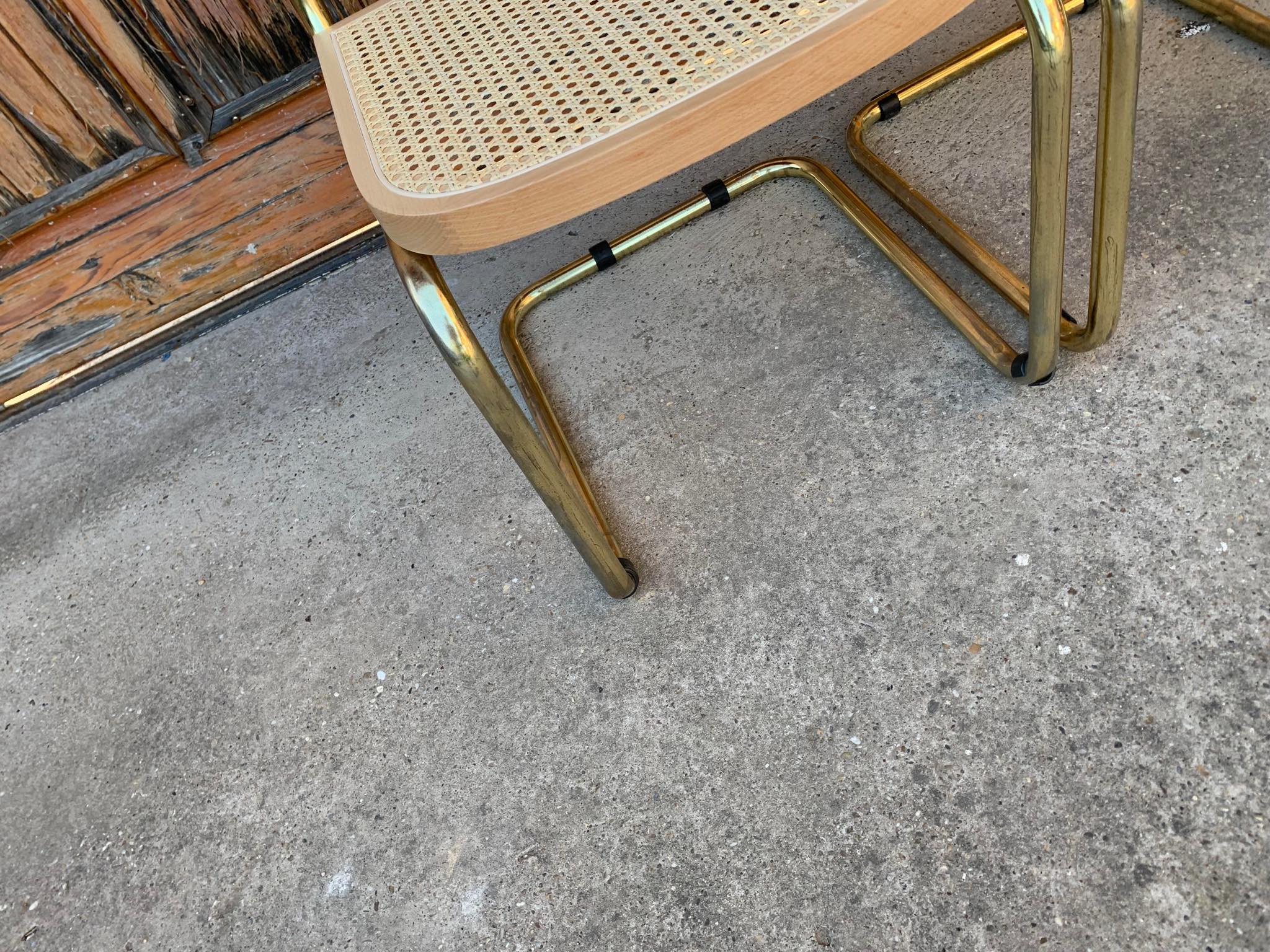 Marcel Breuer "1970 cesca" chairs set of 2